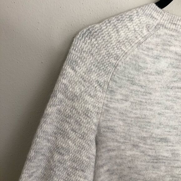 Ann Taylor Loft Grey bell sleeve melange Sweater - Picture 14 of 14